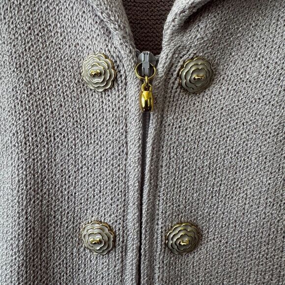 St. John Collection Women's Lavendar Sweater Blazer Size 4 - Picture 4 of 8